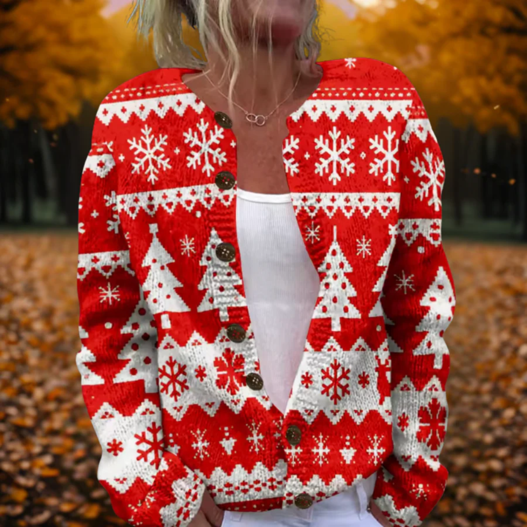 VERONICA | Soft Knit Holiday Cardigan