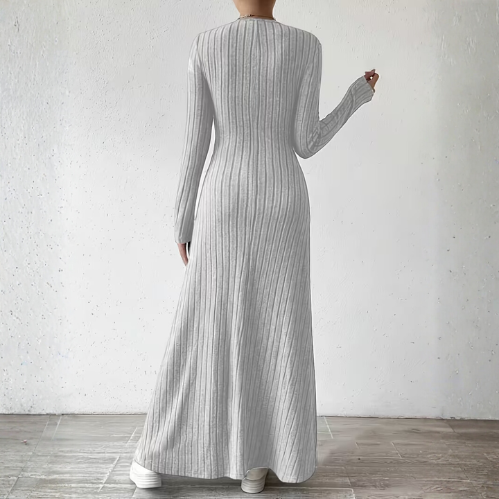 DORAH | Women's Elegant V-Neck Long Dress