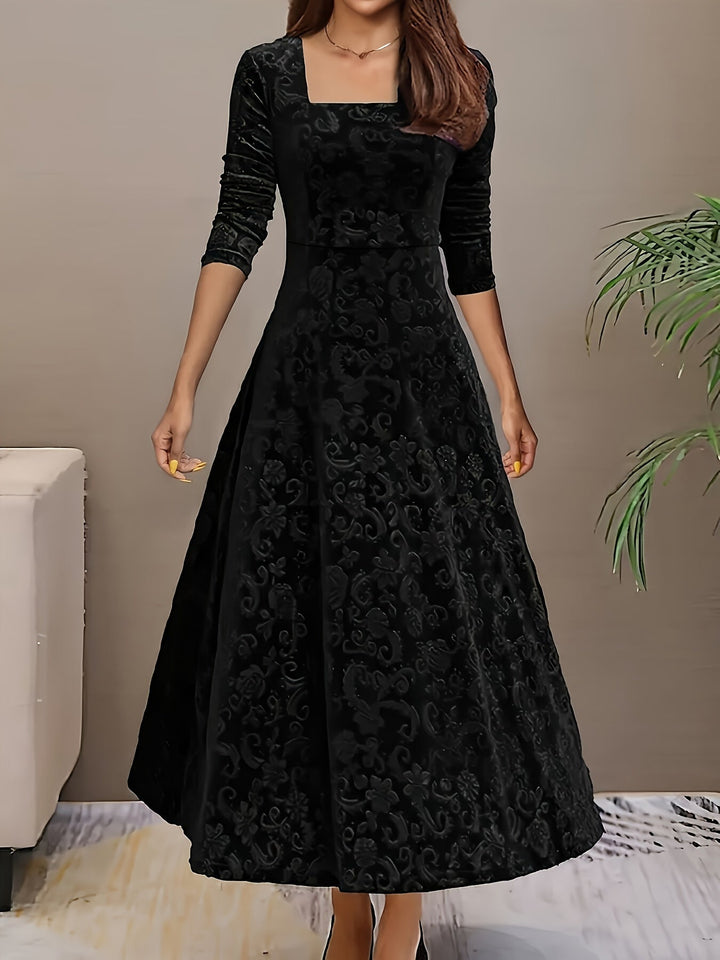 NICOLA | Elegant Velvet Dress