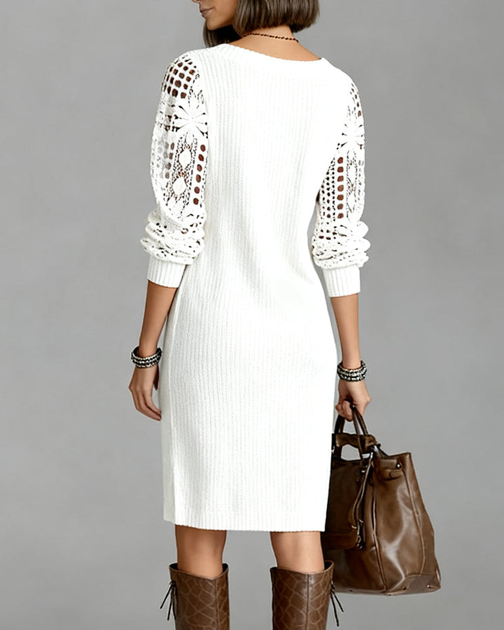 Eva | Graceful Waist Midi Dress