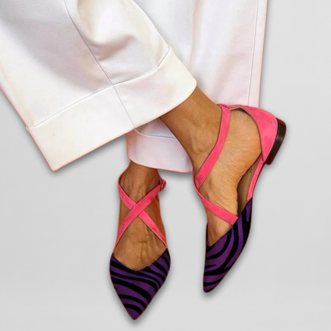 Fern | Ballerina Flats with Straps