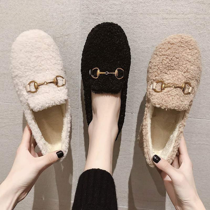 MARTHA | Ultra Comfortable Teddy Loafers