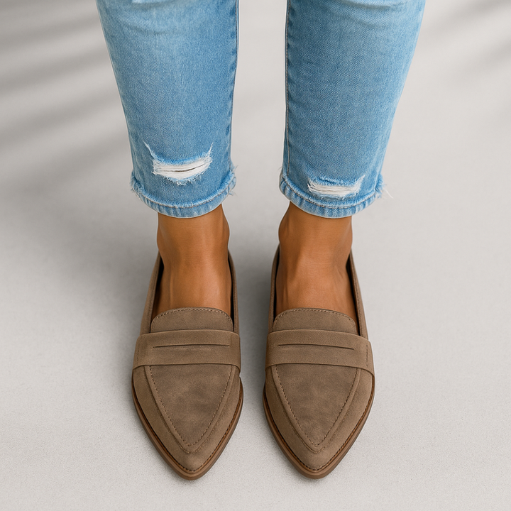 Selena | Slim Instep Loafers