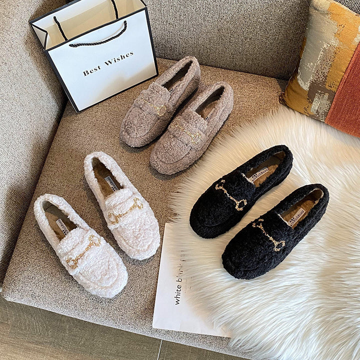 AMPARO | Ultra Comfortable Teddy Loafers