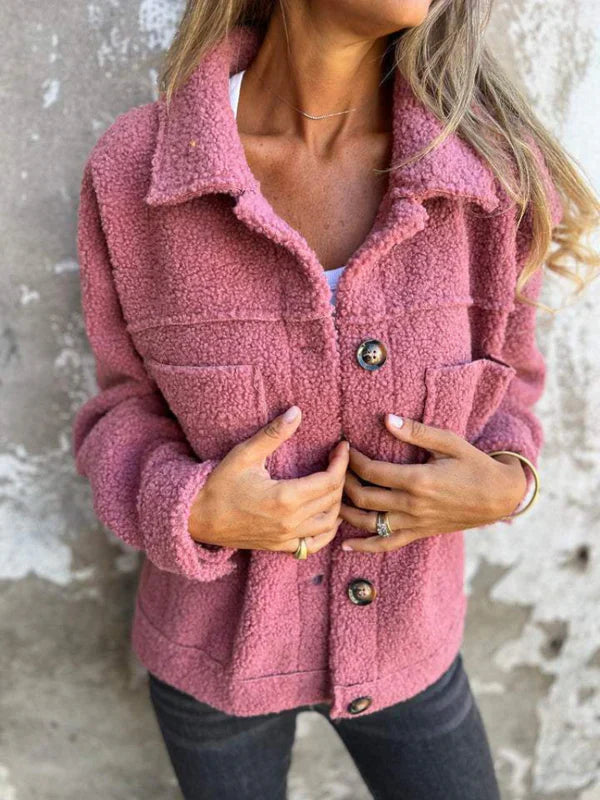 SANDRA | Cozy Sherpa Jacket