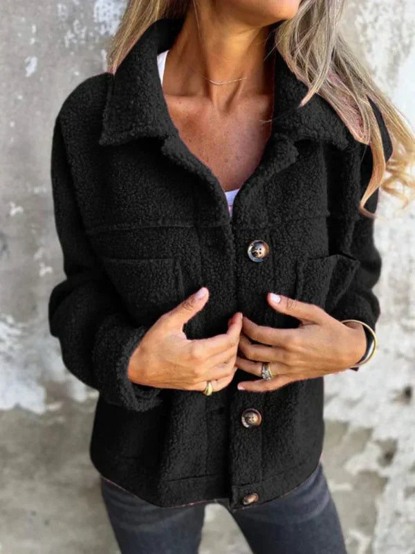 SANDRA | Cozy Sherpa Jacket