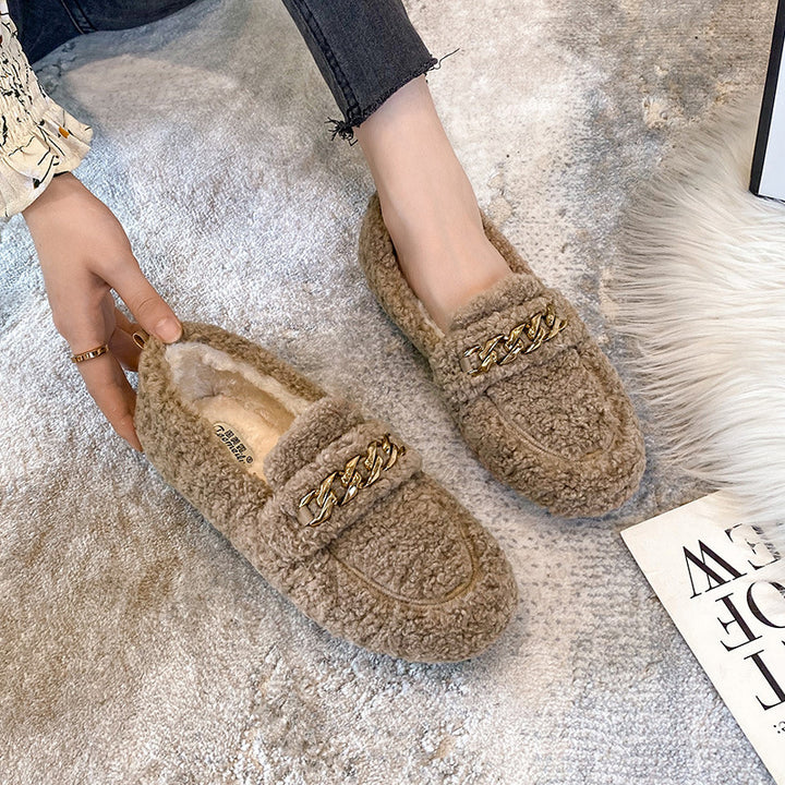 MIRIAM | Ultra Comfortable Teddy Loafers