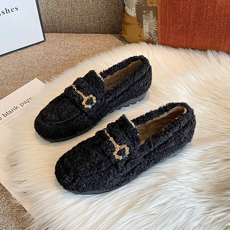 AMPARO | Ultra Comfortable Teddy Loafers