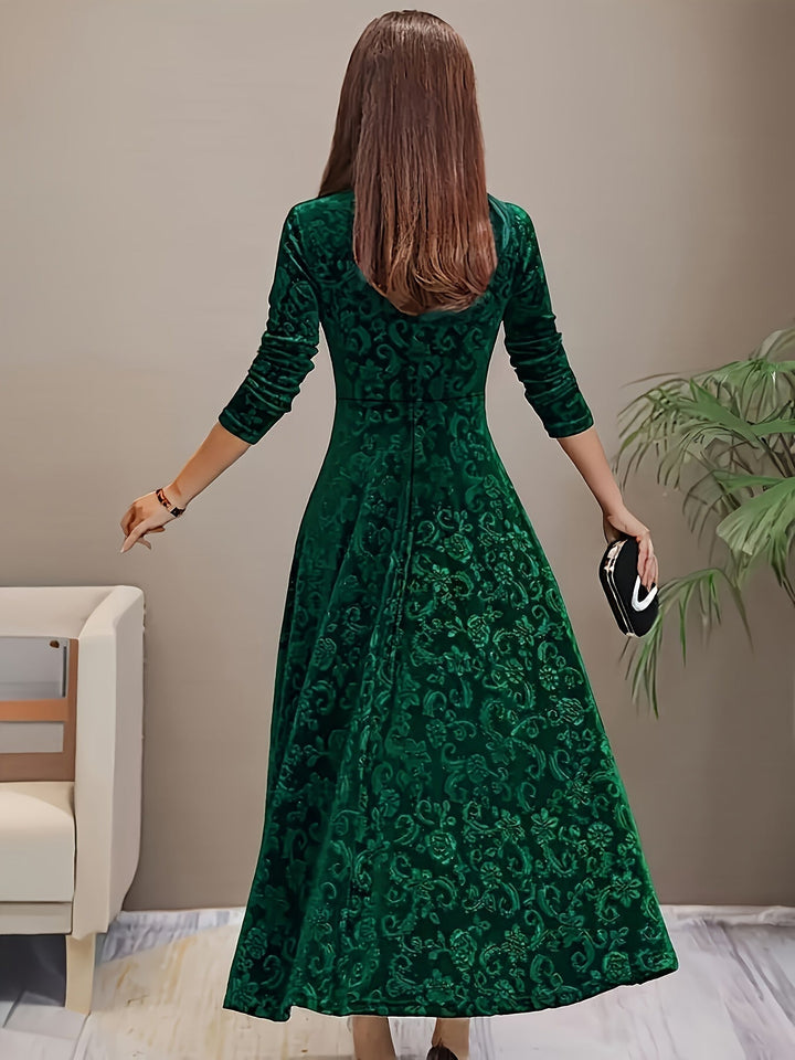 NICOLA | Elegant Velvet Dress