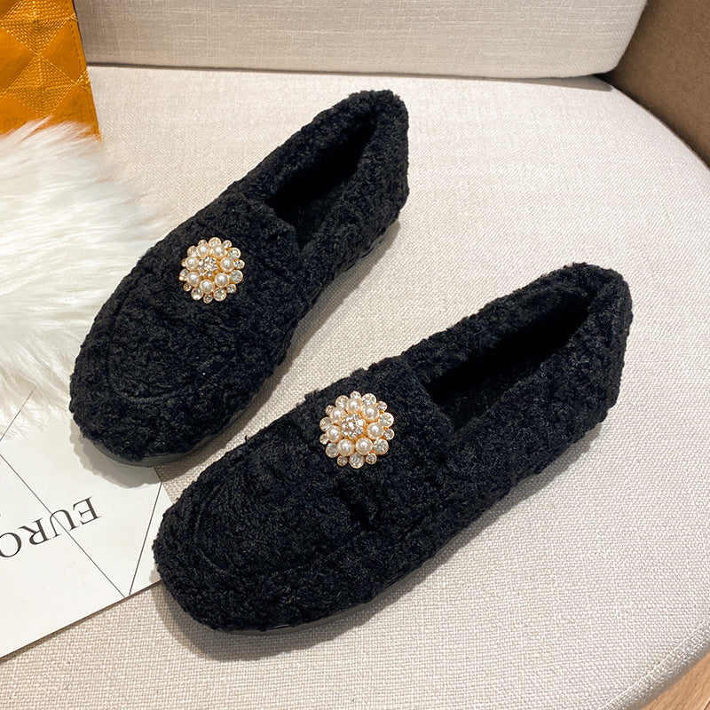 KATY | Ultra Comfortable Teddy Loafers