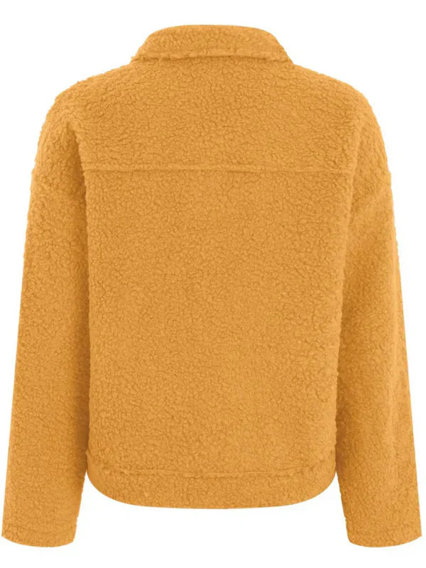 SANDRA | Cozy Sherpa Jacket