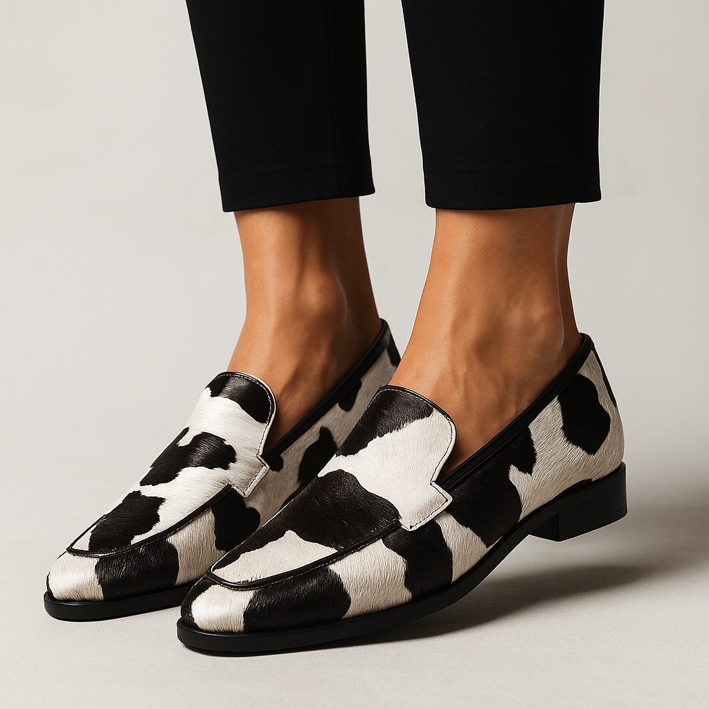 Margot | Modern Print Loafers