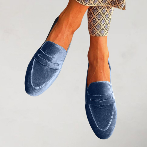 BRENDA | Velvet Loafers