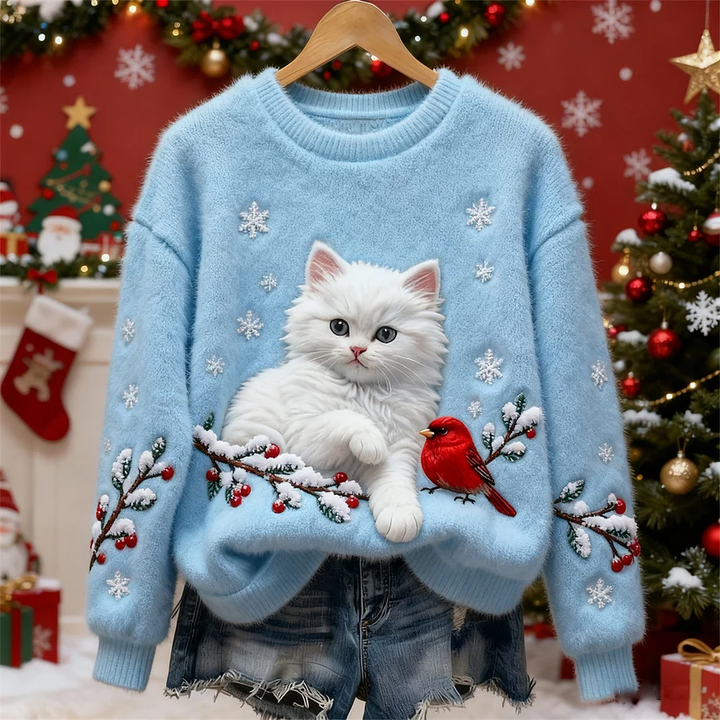MIMI | Holiday Cat Sweater