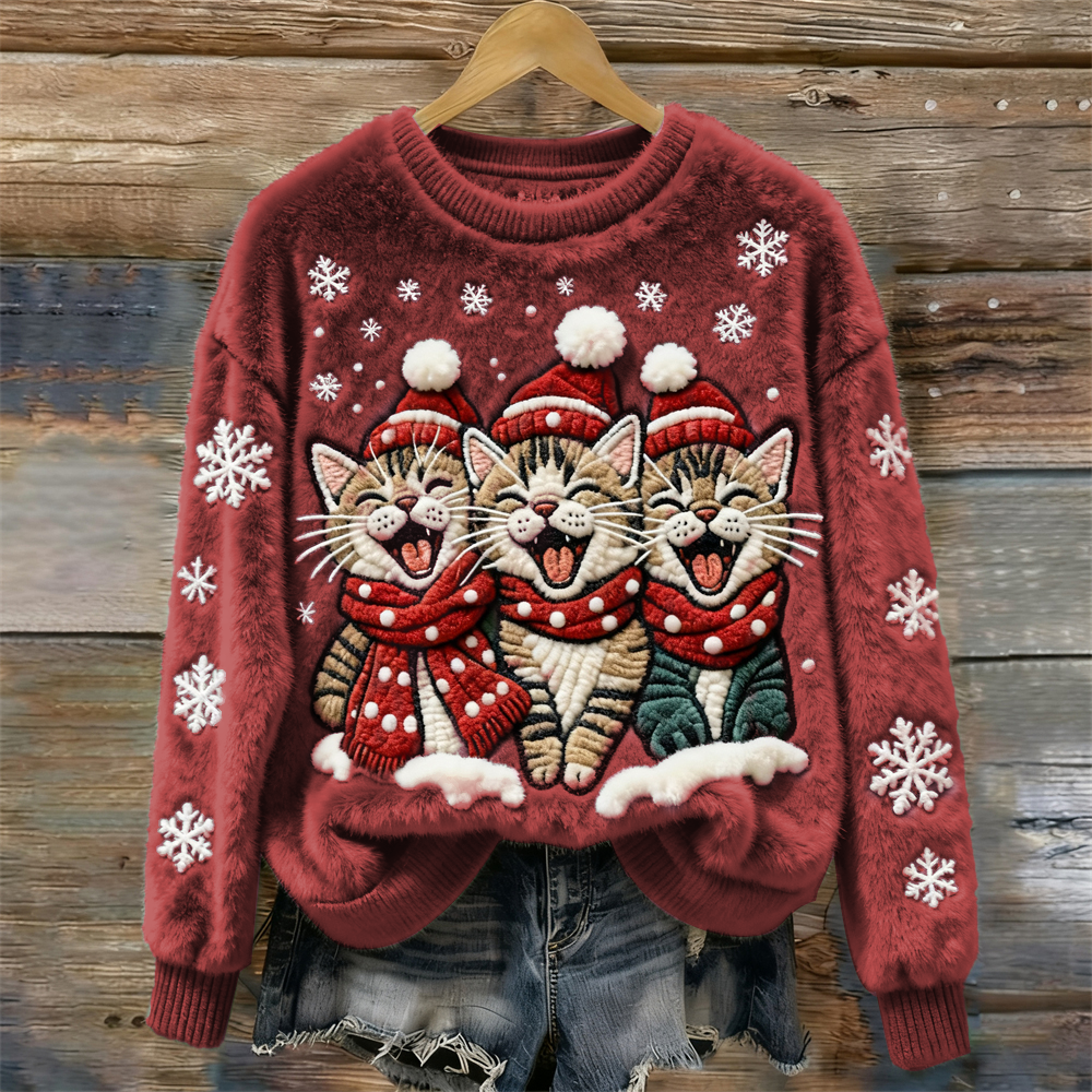 KITTY | Holiday Cat Sweater